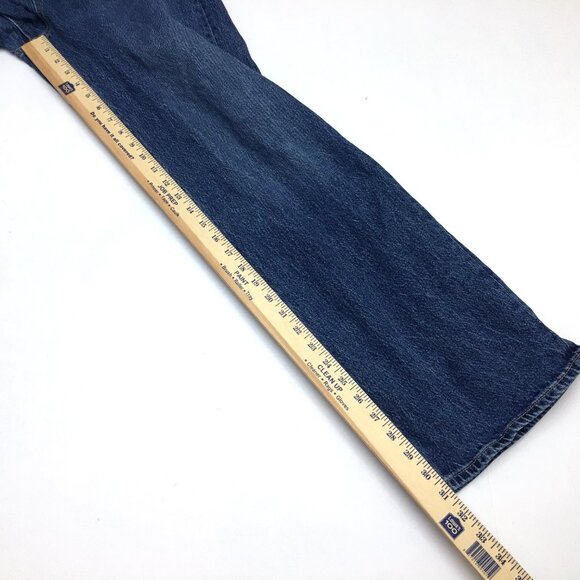 Old Navy Sky High Wide Leg Jeans Stretch size 12 length 31" - Picture 6 of 8